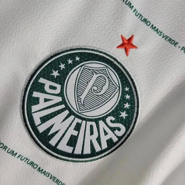 Palmeiras Away Shirt 22/23 - Men's White Fan Shirt