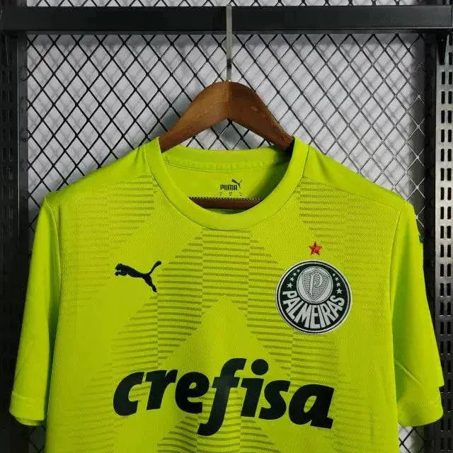 Palmeiras Goalkeeper Shirt 22/23 - Men's Green Fan Shirt