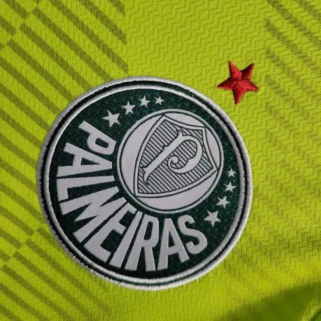 Palmeiras Goalkeeper Shirt 22/23 - Men's Green Fan Shirt