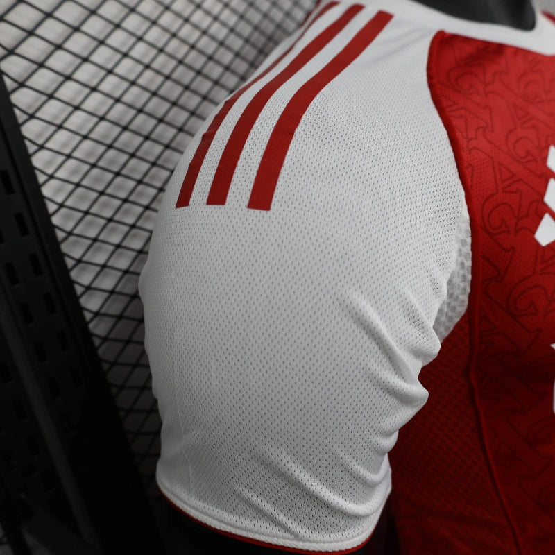 Arsenal Home Shirt 25/26 - Mens Player Red & White