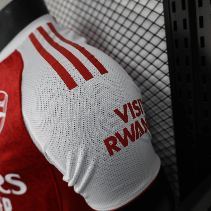 Arsenal Home Shirt 25/26 - Mens Player Red & White