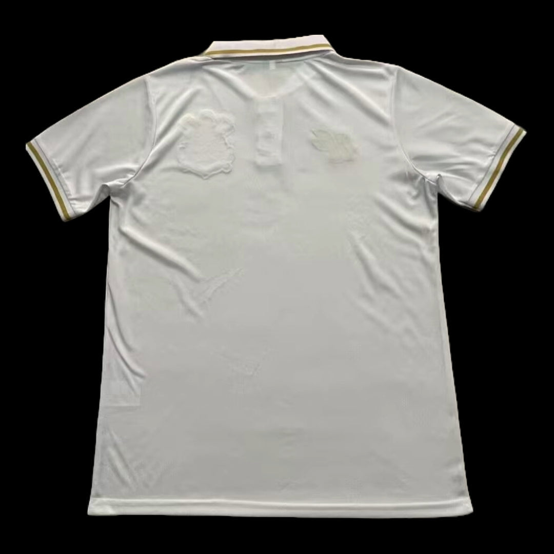 Timão Polo Shirt - Men's Fan White and Gold