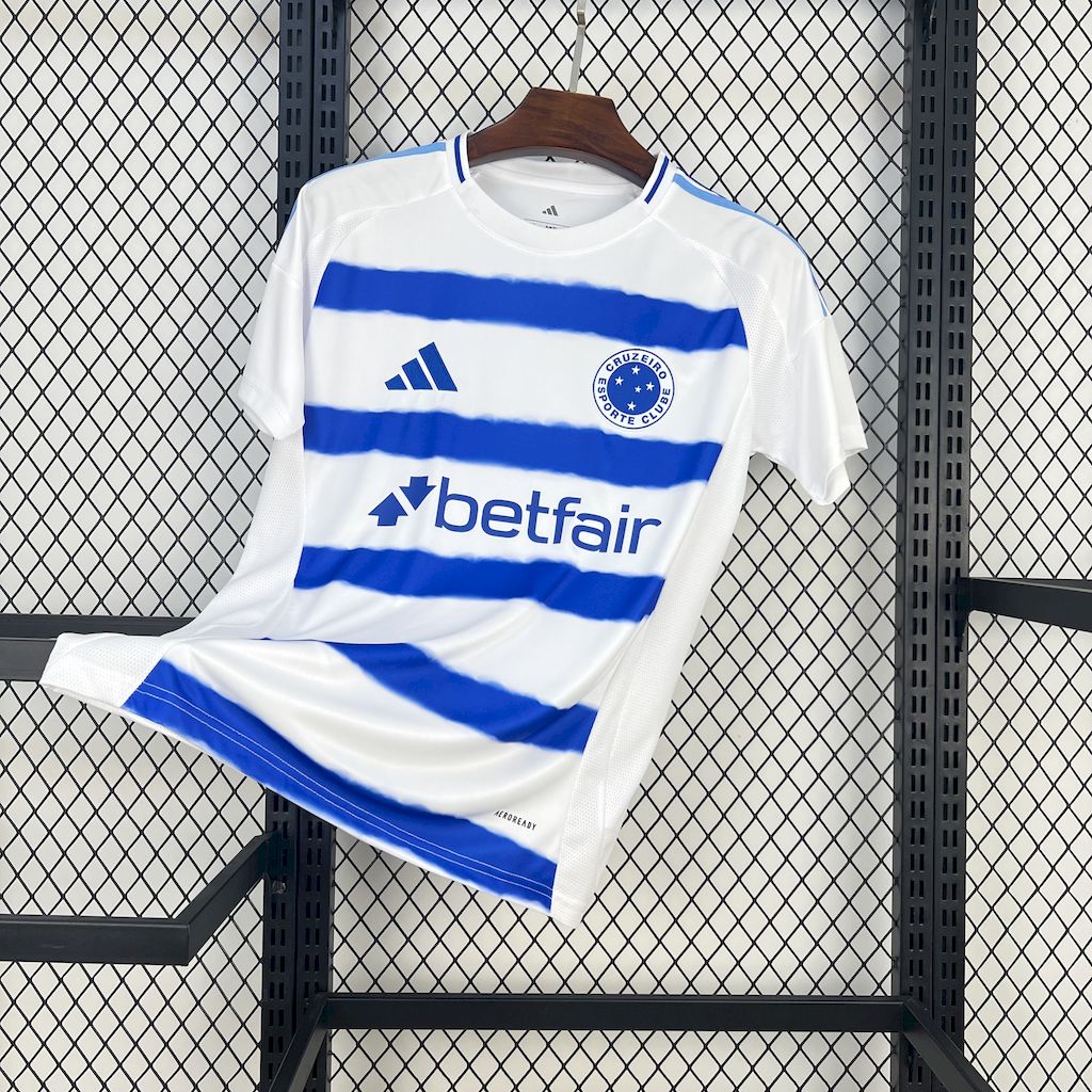 Cruzeiro Away Shirt 25/26 - Men's White Fan Shirt