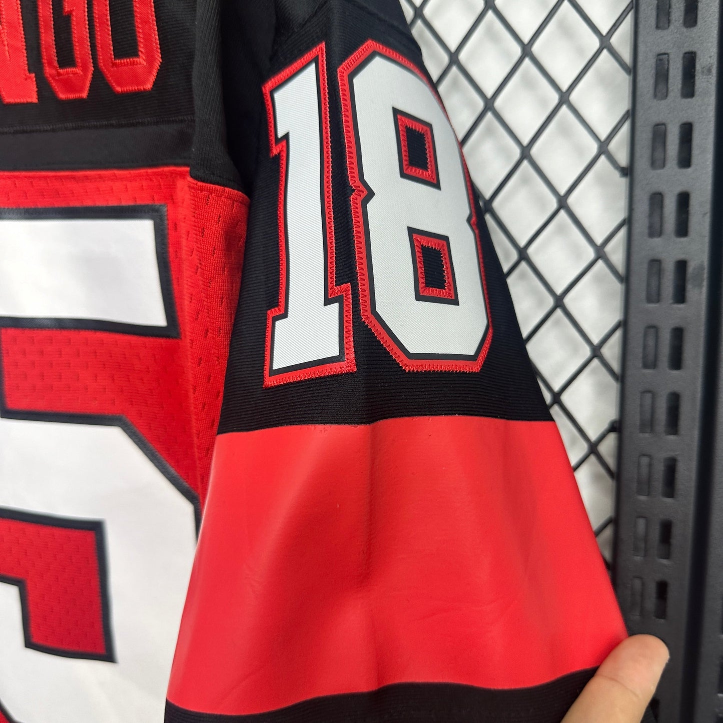 Flamengo Mitchell and Ness Shirt - Men's Red Oversized Fan Shirt