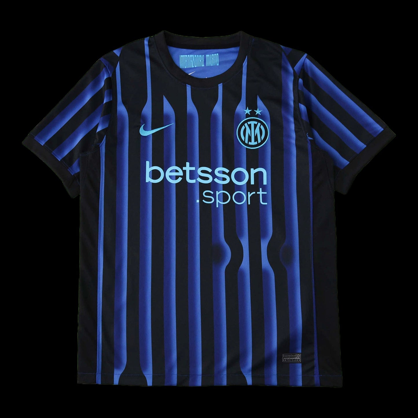 Inter Milan Home Shirt 25/26 - Men's Fan Shirt Blue and Black