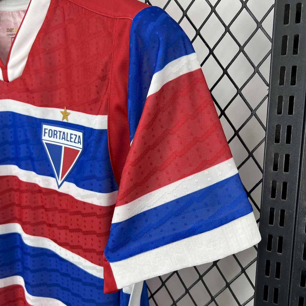 Fortaleza Home Shirt 25/26 - Men's Striped Fan Shirt