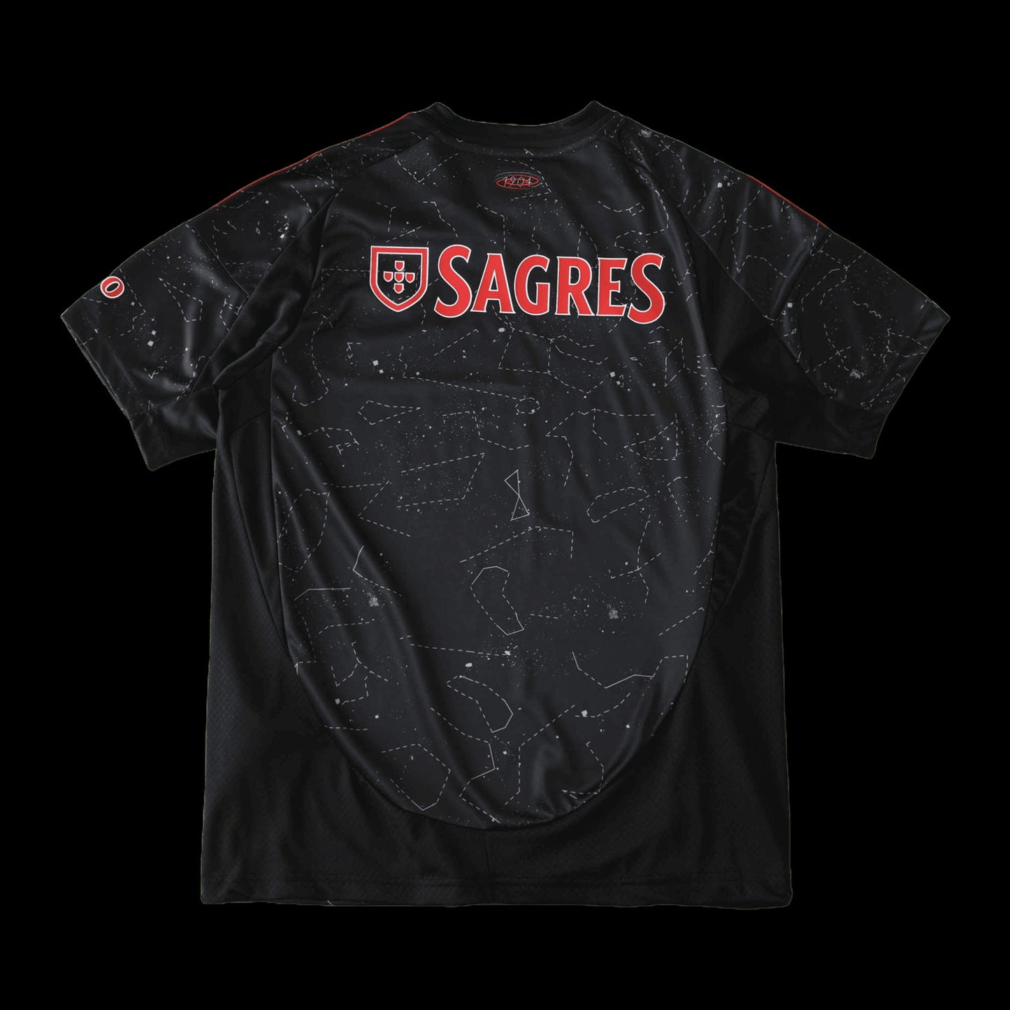 Benfica Away Shirt 24/25 - Men's Fan Black and Red