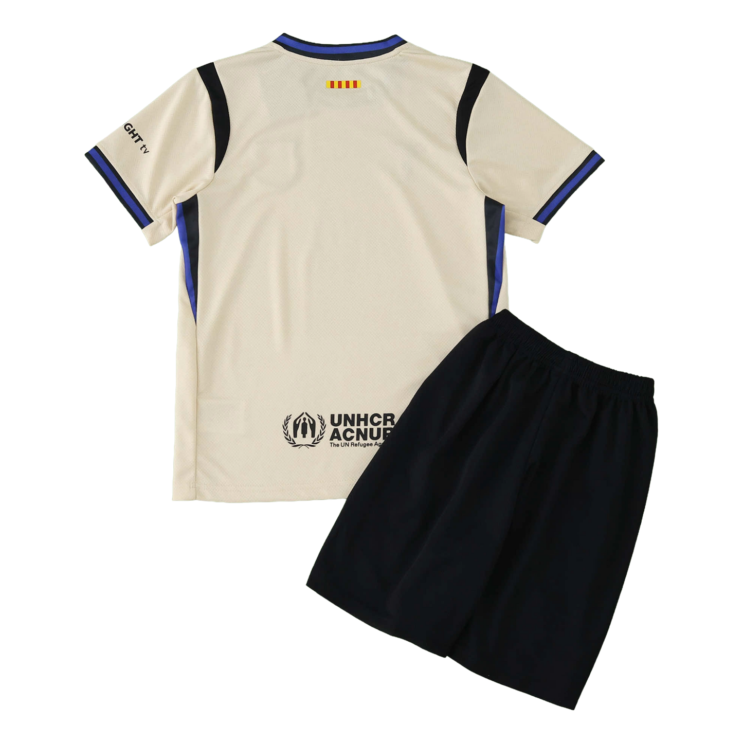 Barcelona Away Kobe Bryant 25/26 Shirt - Yellow Kids Fan Shirt
