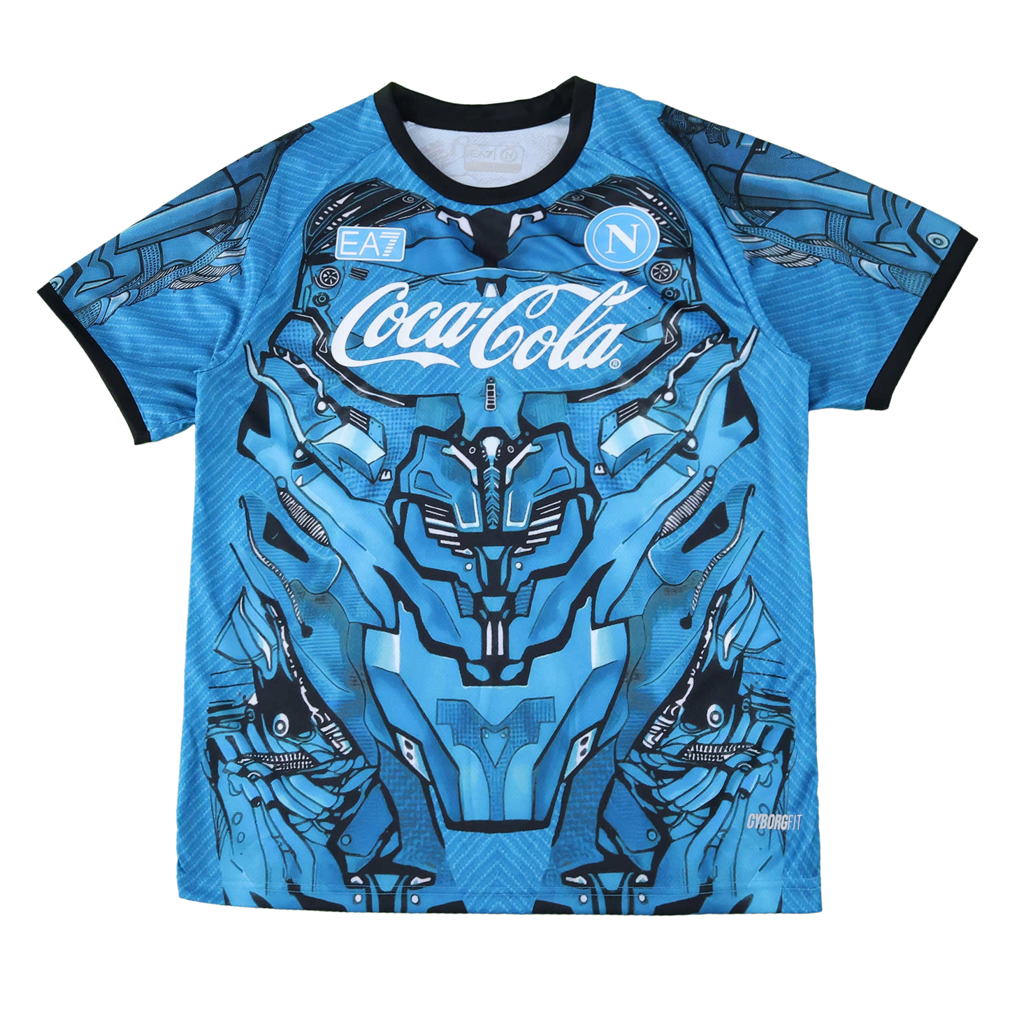 Napoli Training Shirt 2 25/26 - Men's Fan Blue