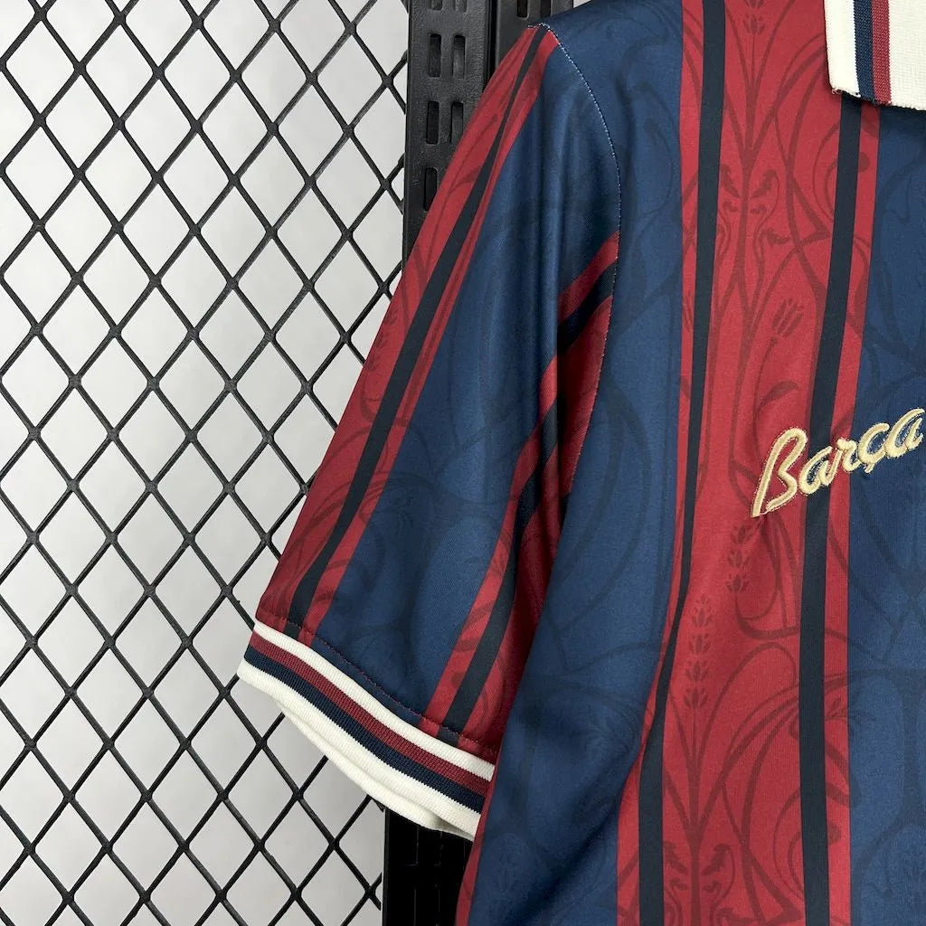 Barcelona 125 Years 25/26 Shirt - Men's Fan Polo Shirt