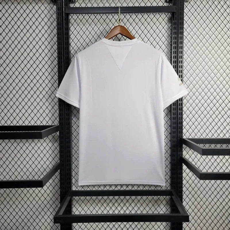 Santista Pelé 1000 Goals Shirt - Men's White Fan Shirt