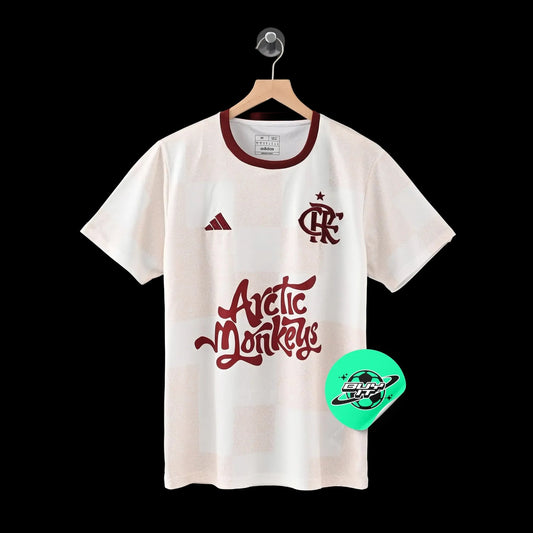 Flamengo X Artic Monkeys 24/25 Shirt - Men's Beige Fan Shirt