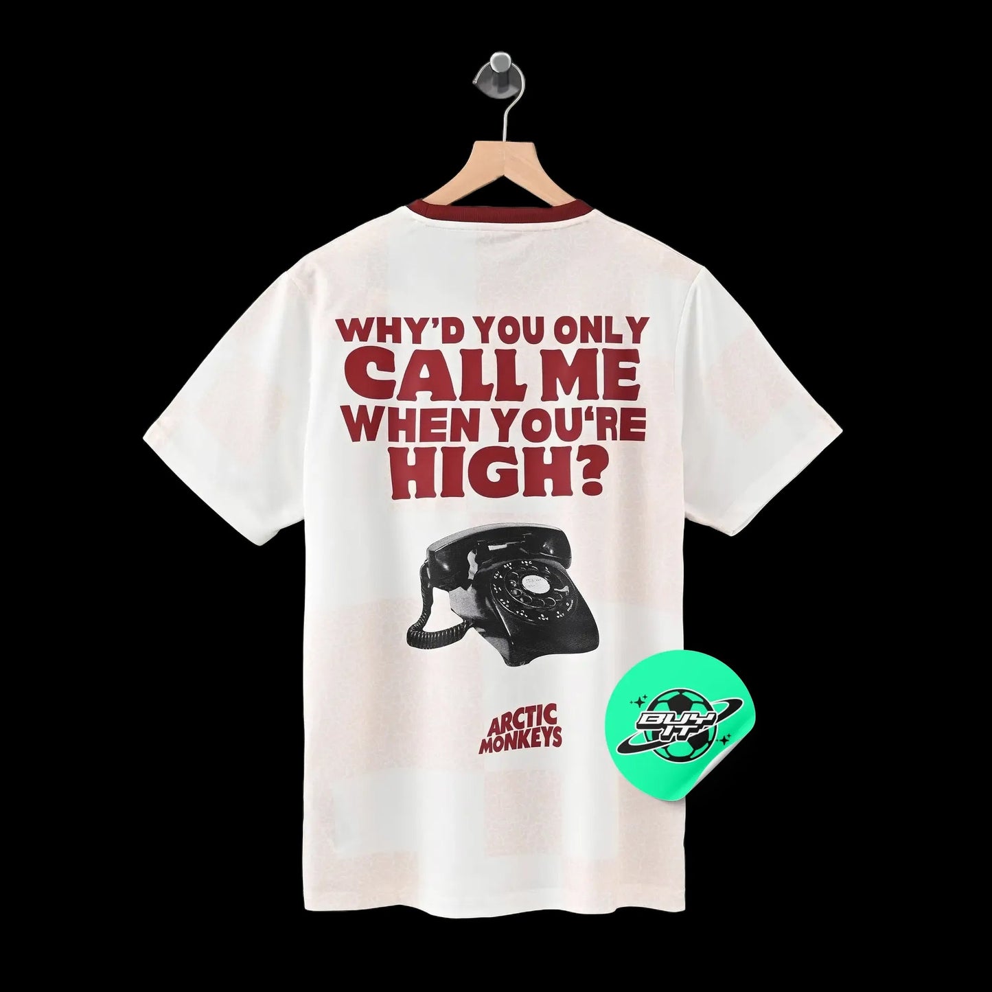 Flamengo X Artic Monkeys 24/25 Shirt - Men's Beige Fan Shirt