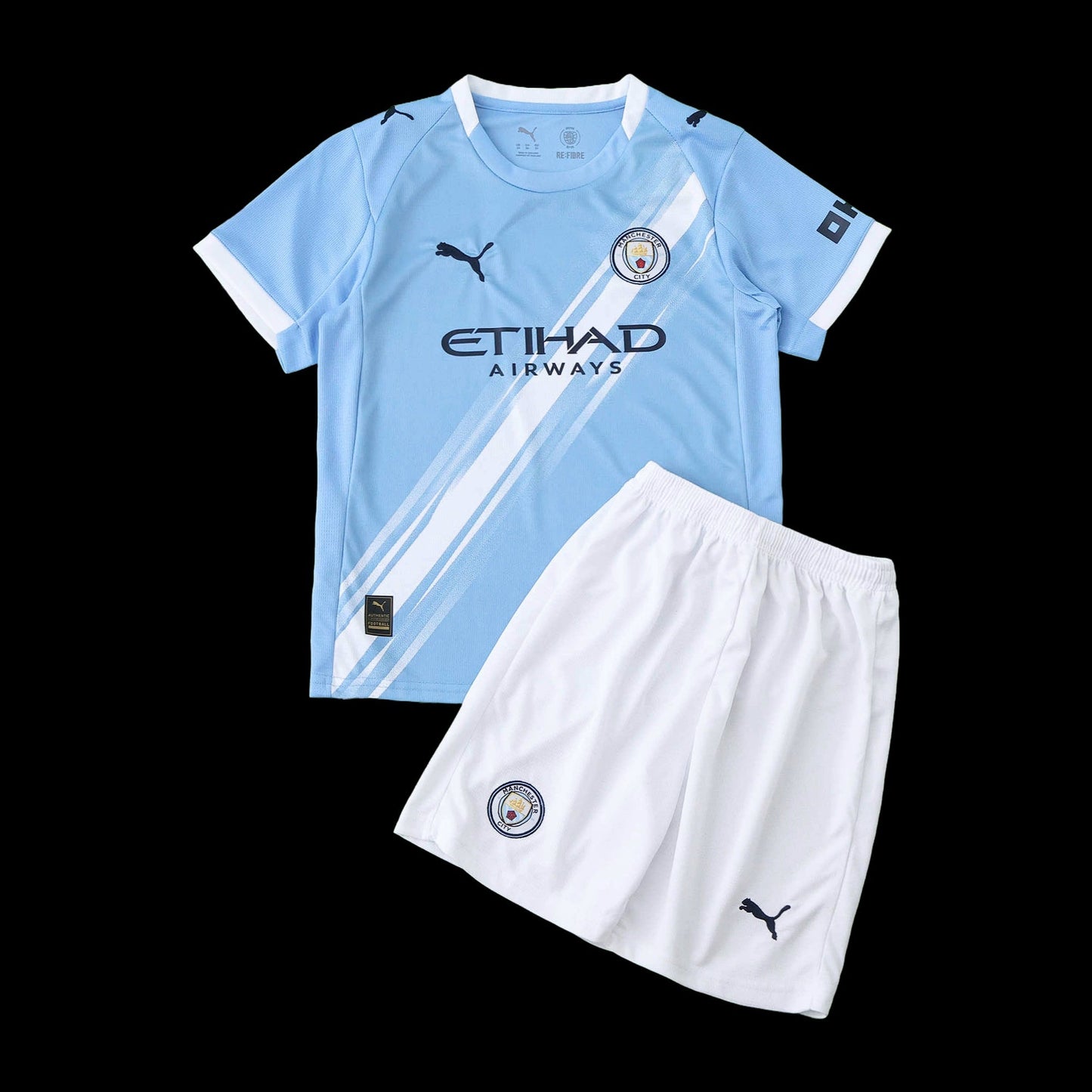 Manchester City Home Shirt 25/26 - Kids Fan Shirt Blue