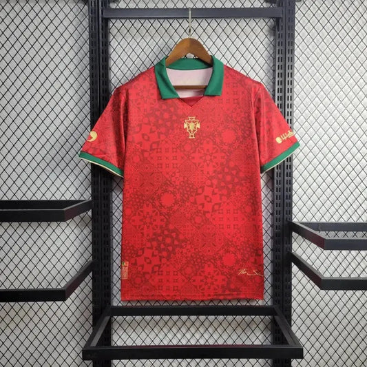 Portugal “The Siu” Shirt - Men's Red Fan Shirt Comma Football