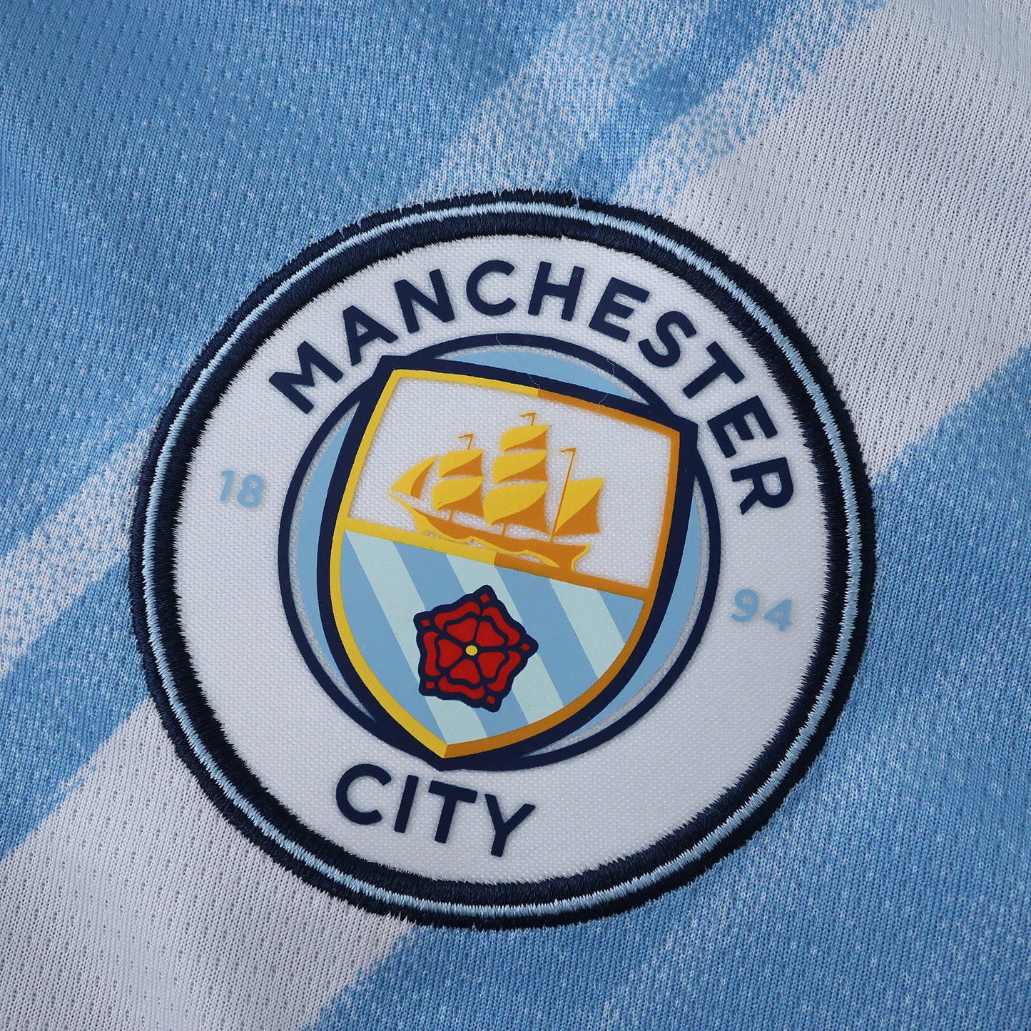 Manchester City Home Shirt 25/26 - Men's Fan Shirt Blue