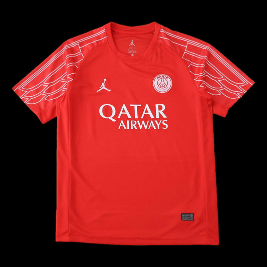 PSG Fourth 25/26 Men's Fan Shirt Red