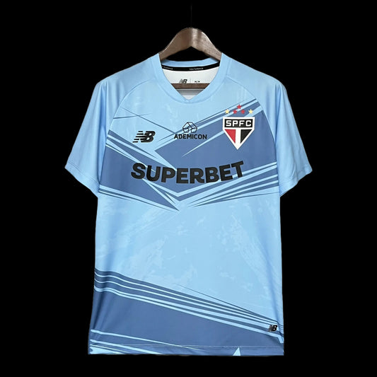 Sao Paulo Goalkeeper Shirt 25/26 - Men's Fan Blue