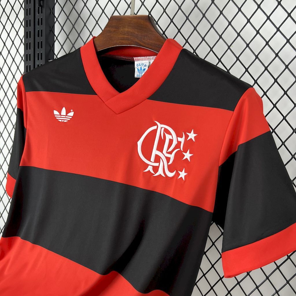 Flamengo Commemorative World Cup 1981 Shirt - Men's Fan Red and Black