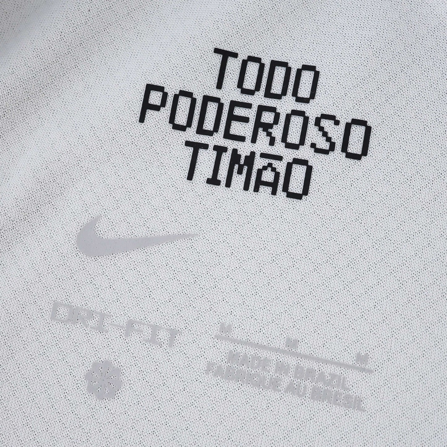 Timão Home Shirt 25/26 - Men's White Fan Shirt + Sponsorships