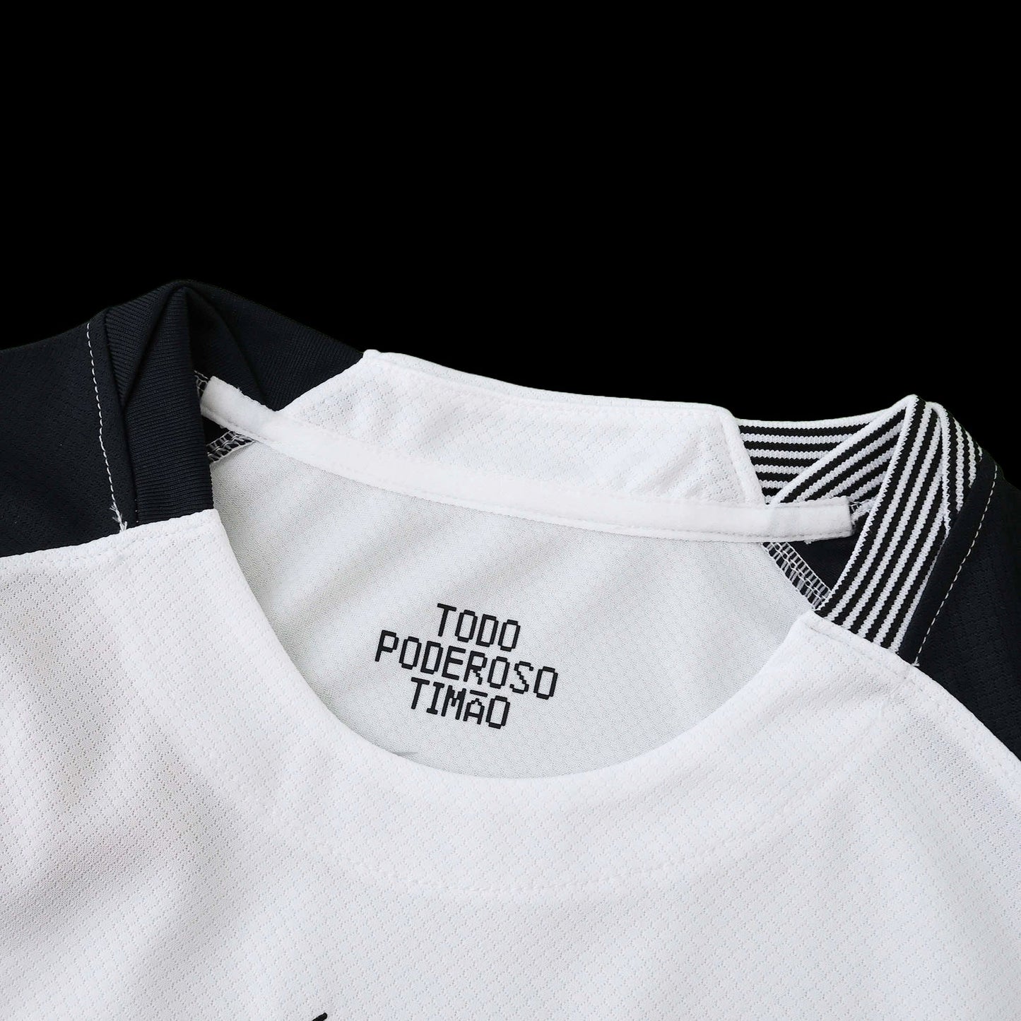 Timão Home Shirt 25/26 - Men's White Fan Shirt + Sponsorships