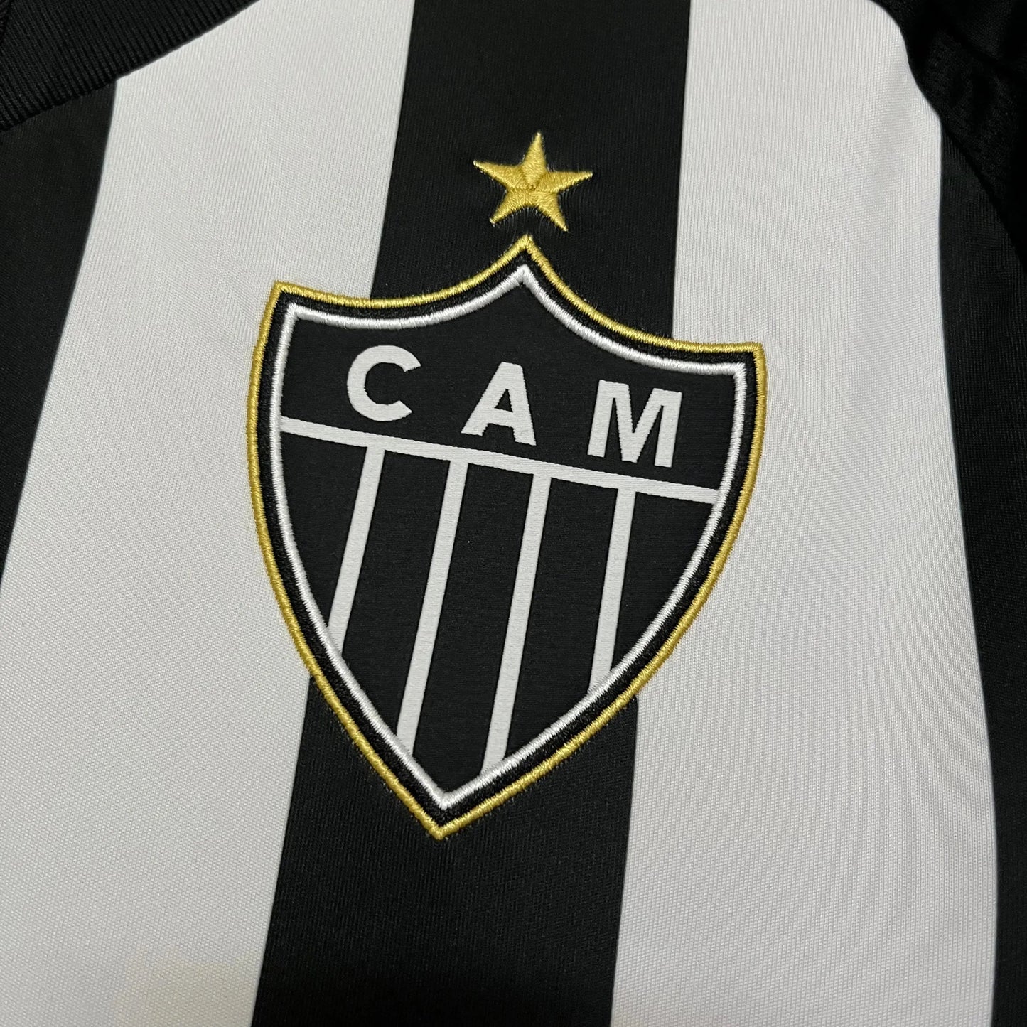 Atlético Mineiro Home Shirt 25/26 - Men's Striped Fan Shirt + Sponsorships