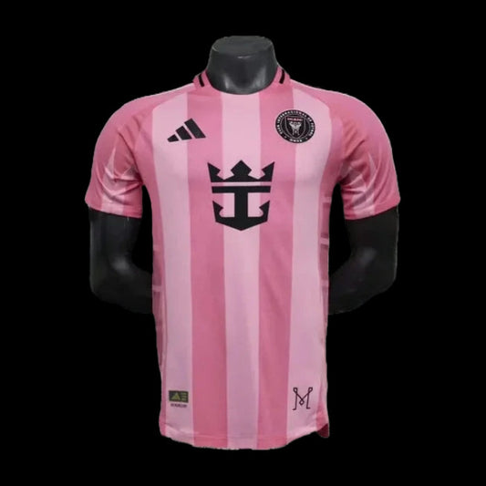 Inter Miami Home Shirt 25/26 - Men's Player Pink