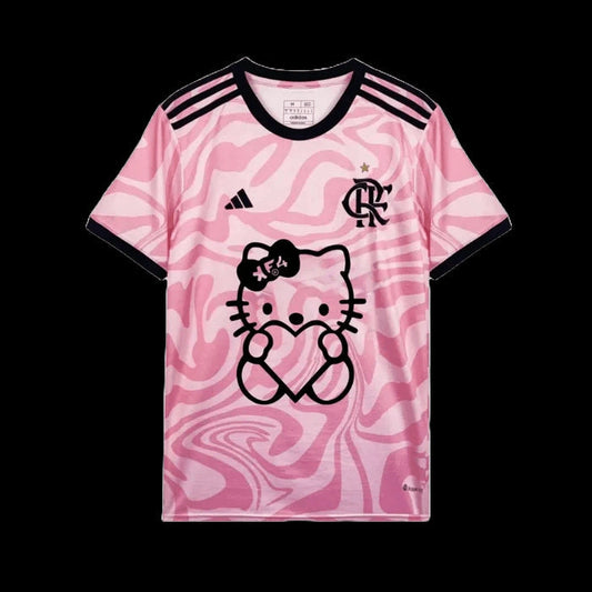 Flamengo Hello Kitty Shirt 25/26 - Unisex Fan Pink