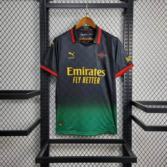 AC Milan x Off-White™ Fourth 25/26 Men's Fan Shirt - Black