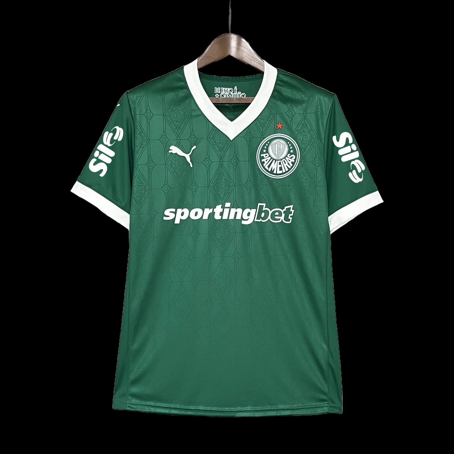 Palmeiras Home Shirt 25/26 - Men's Green Fan Shirt + Sponsorships