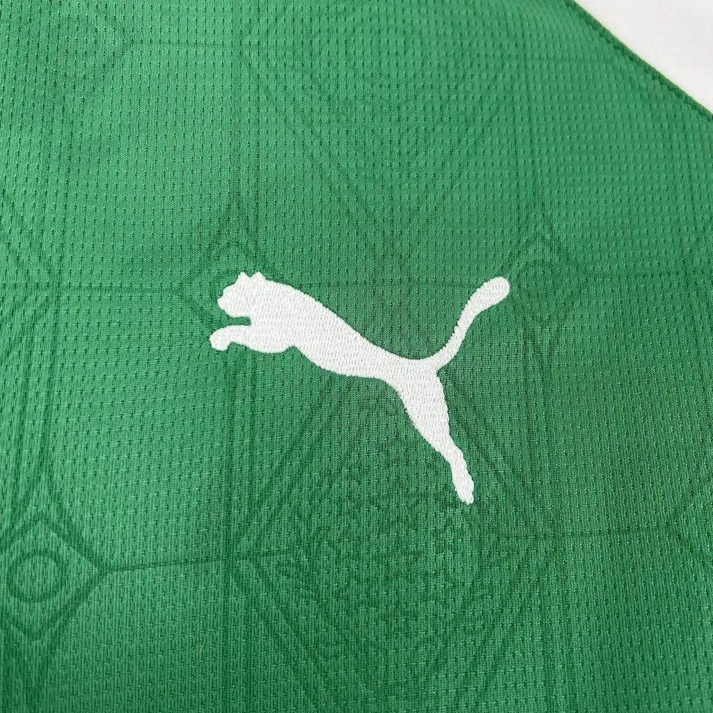 Palmeiras Home Shirt 25/26 - Men's Green Fan Shirt + Sponsorships