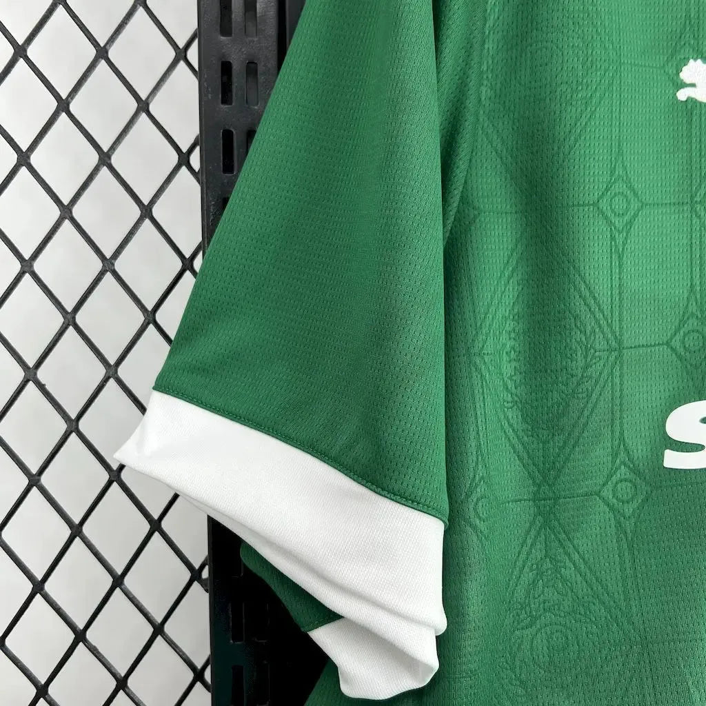 Palmeiras Home Shirt 25/26 - Men's Green Fan Shirt + Sponsorships