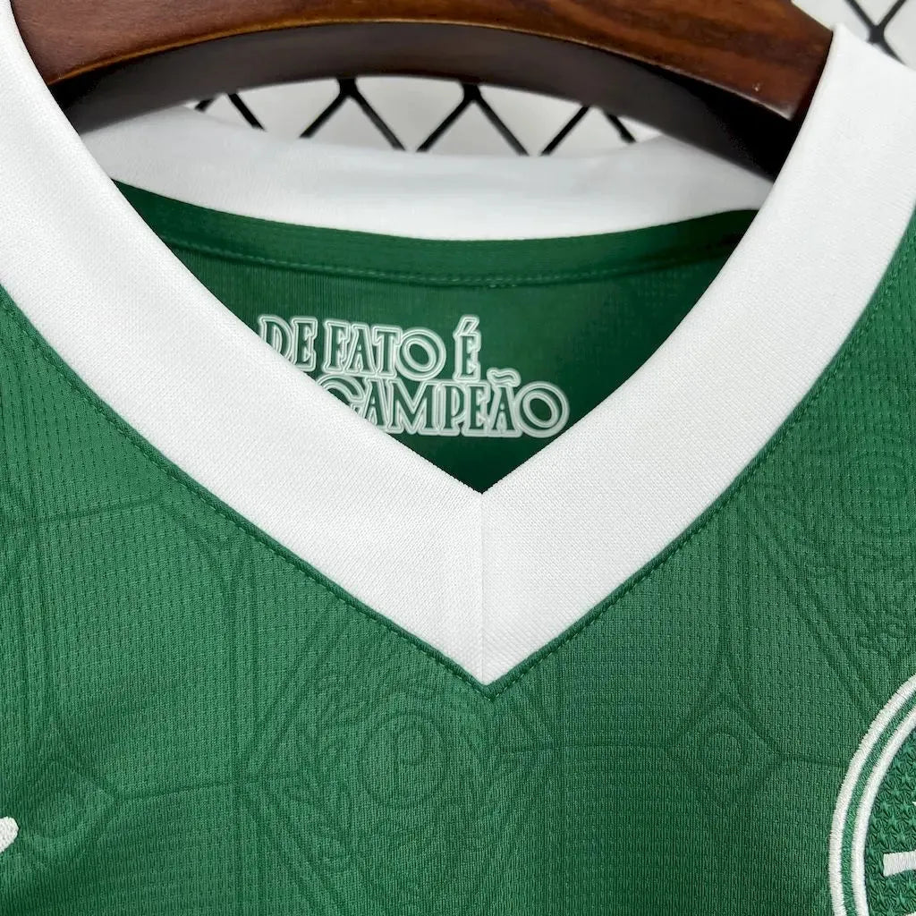 Palmeiras Home Shirt 25/26 - Men's Green Fan Shirt + Sponsorships