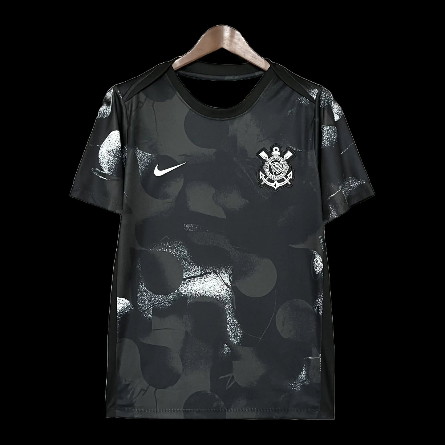 Timão Pre-Game Shirt 25/26 - Men's Fan Black