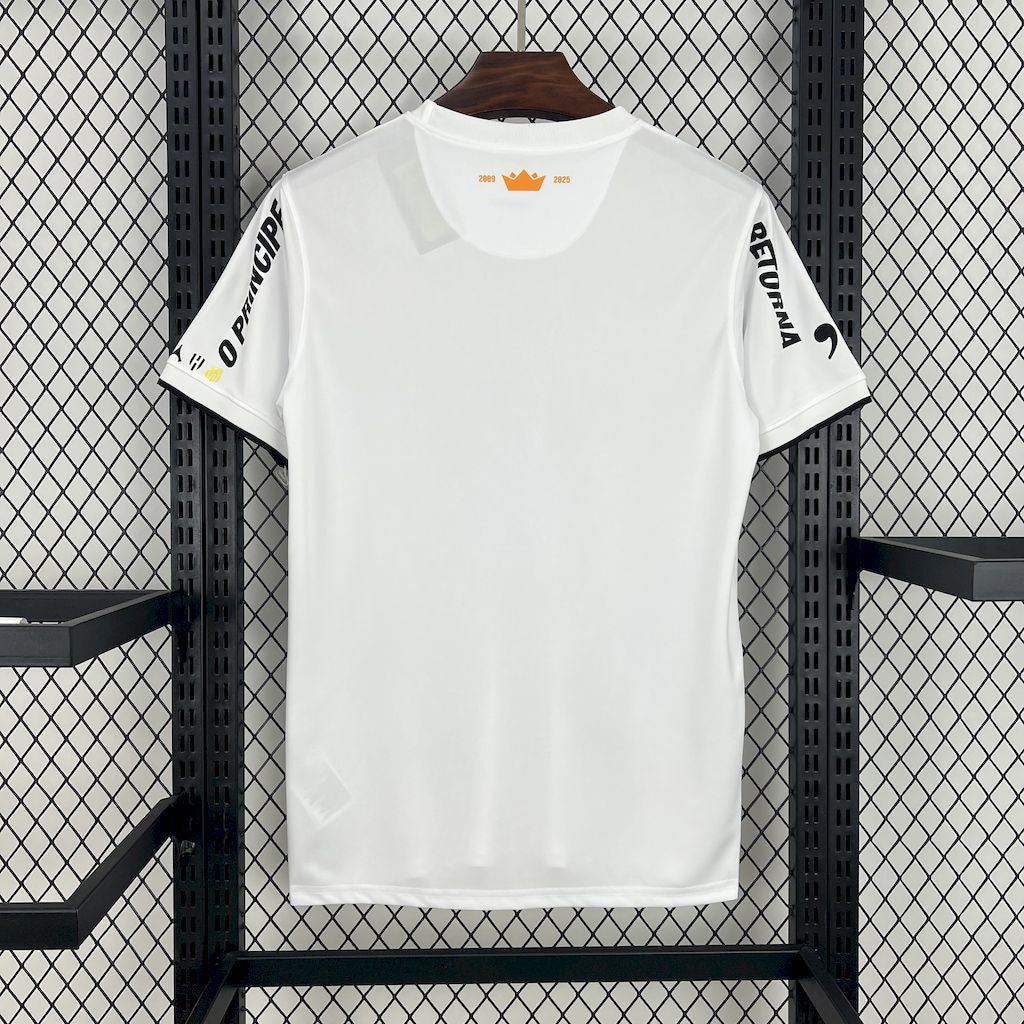 Santista The Prince Shirt - Men's White Fan Shirt Comma Football