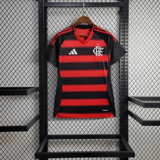 Flamengo Home Shirt 25/26 - Women's Fans + Sponsorships