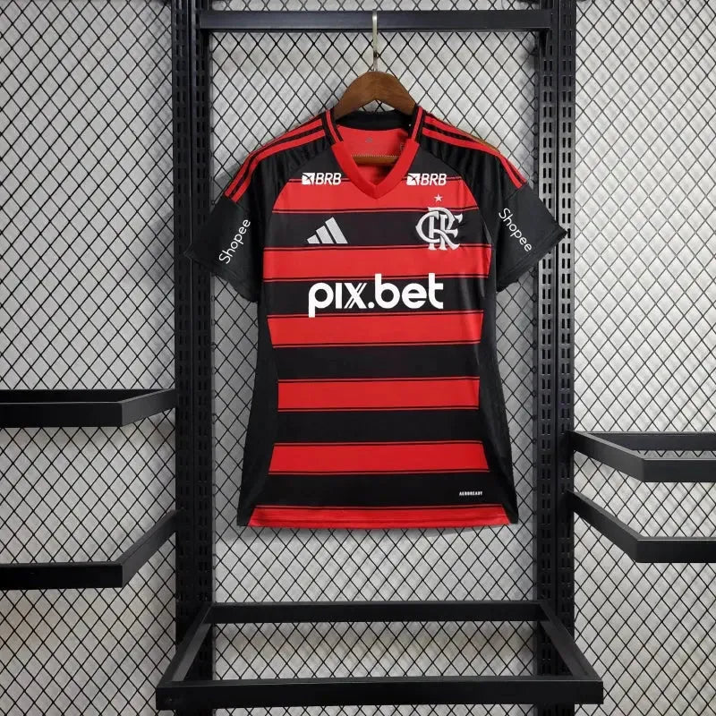 Flamengo Home Shirt 25/26 - Women's Fans + Sponsorships