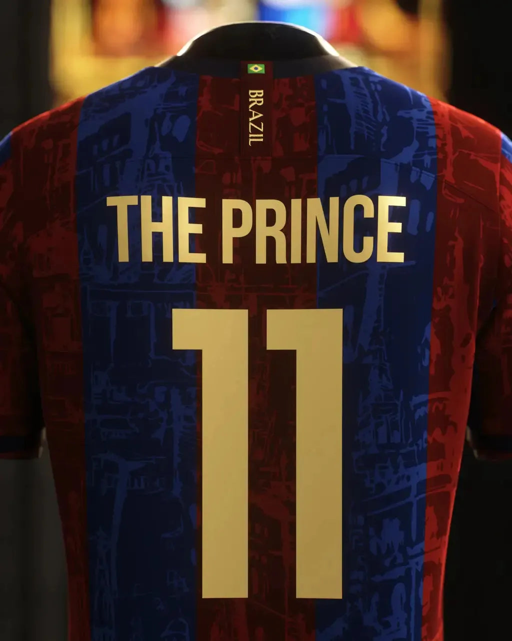 Barcelona The Prince Grená Shirt - Men's Comma Football Fan Shirt