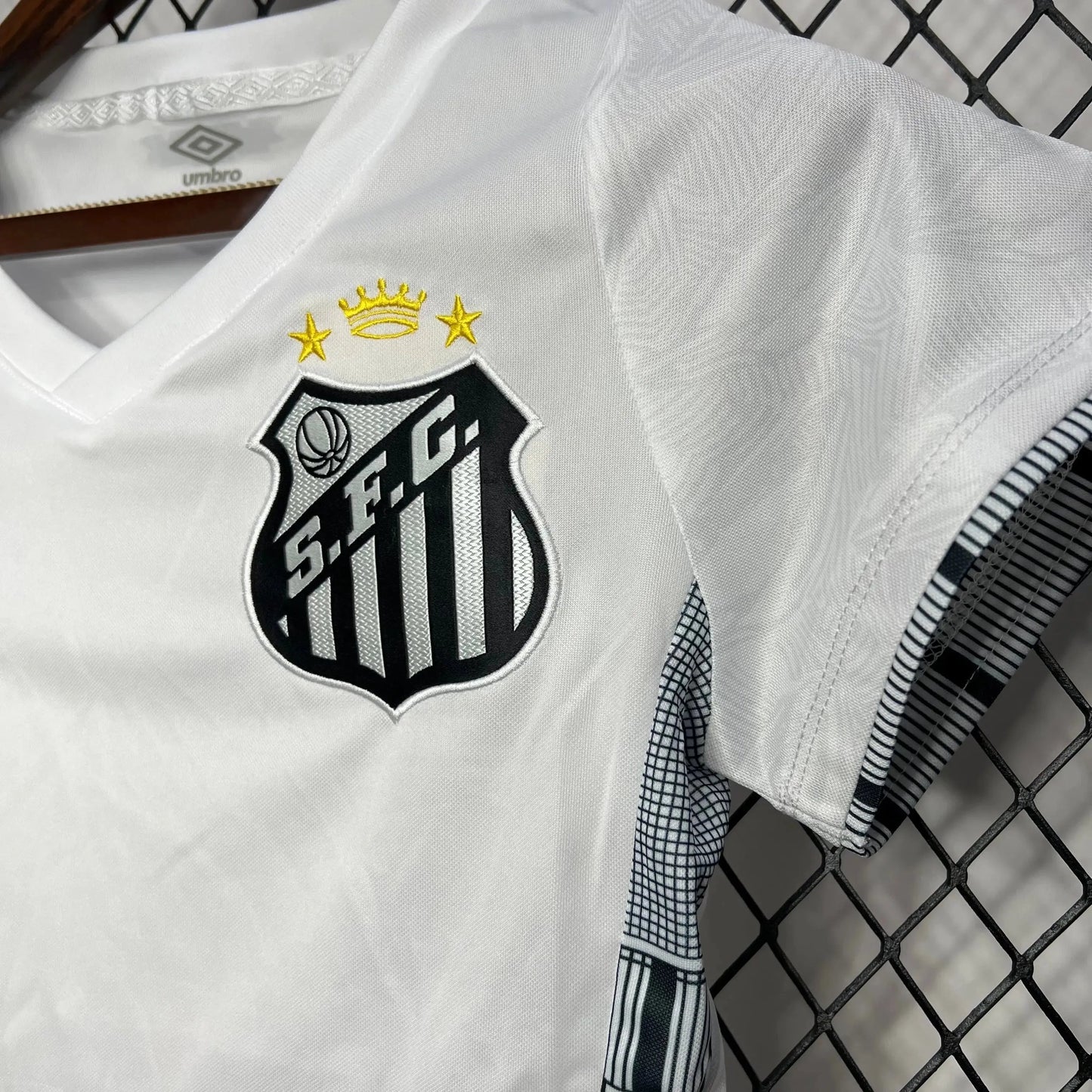 Santista Home Shirt 24/25 - Women's White Fan Shirt
