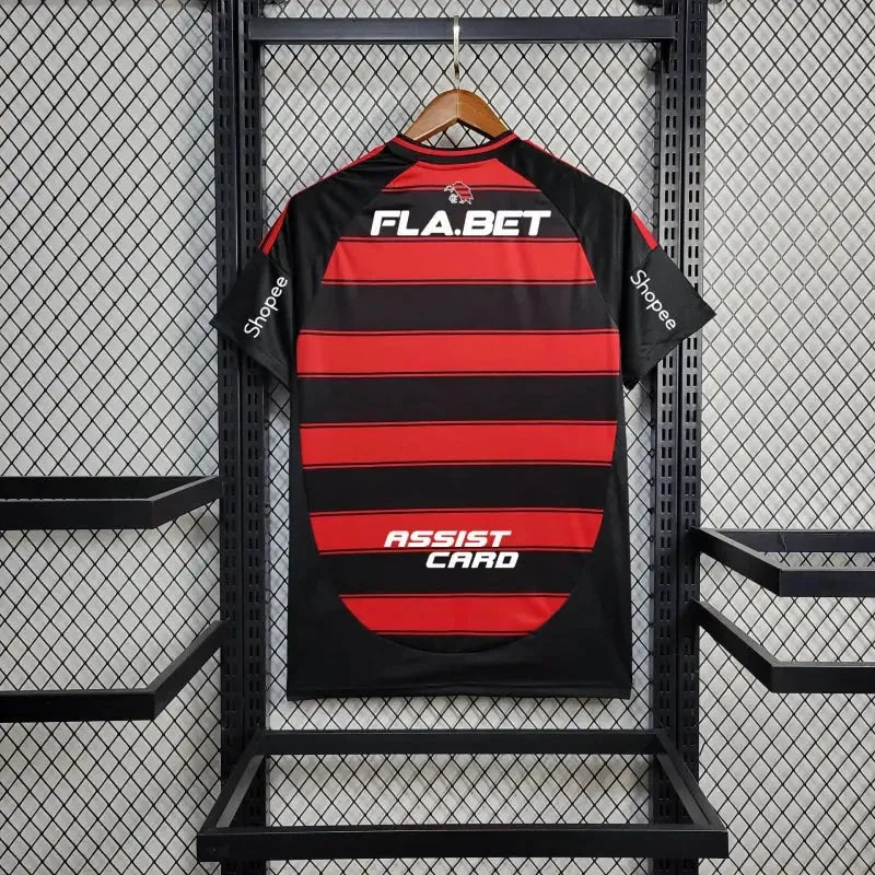 Flamengo Home Shirt 25/26 - Men's Fan Shirt + Sponsorships