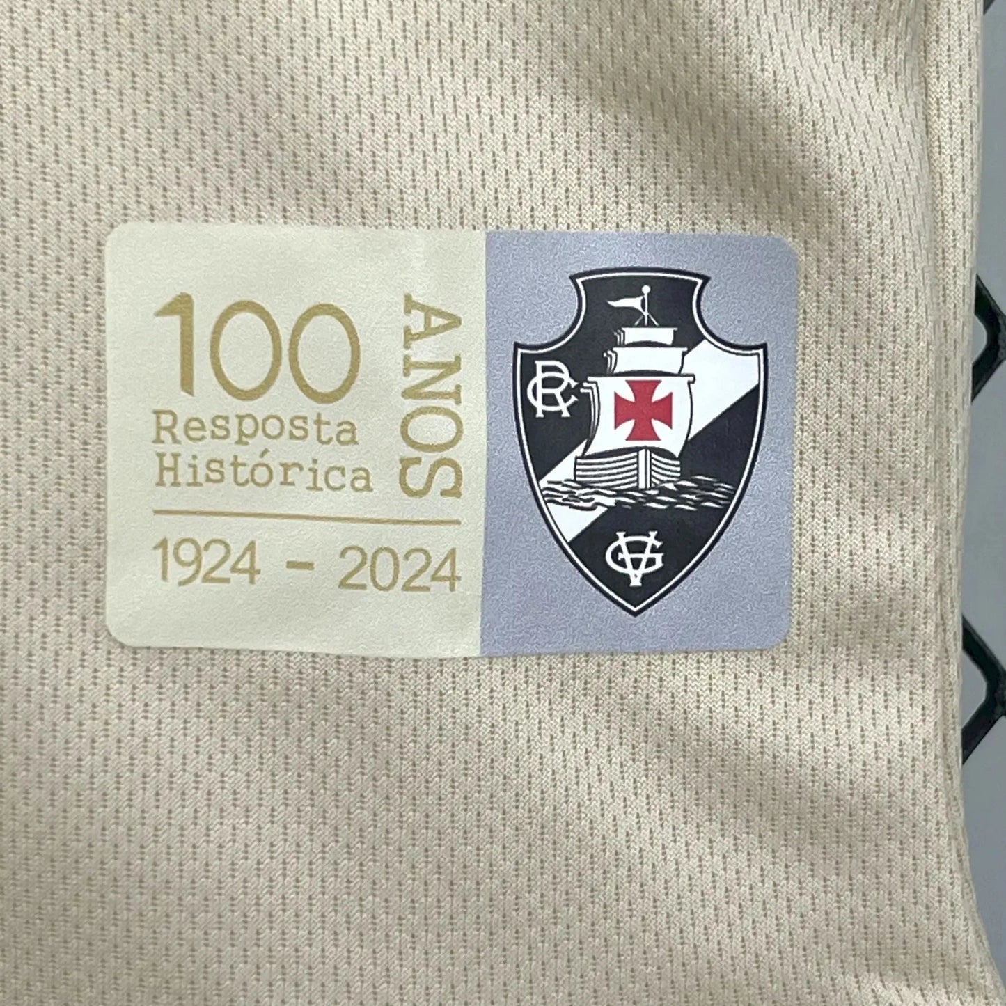 Vasco da Gama Third Away Shirt 24/25 - Children's Fan Shirt White and Gold