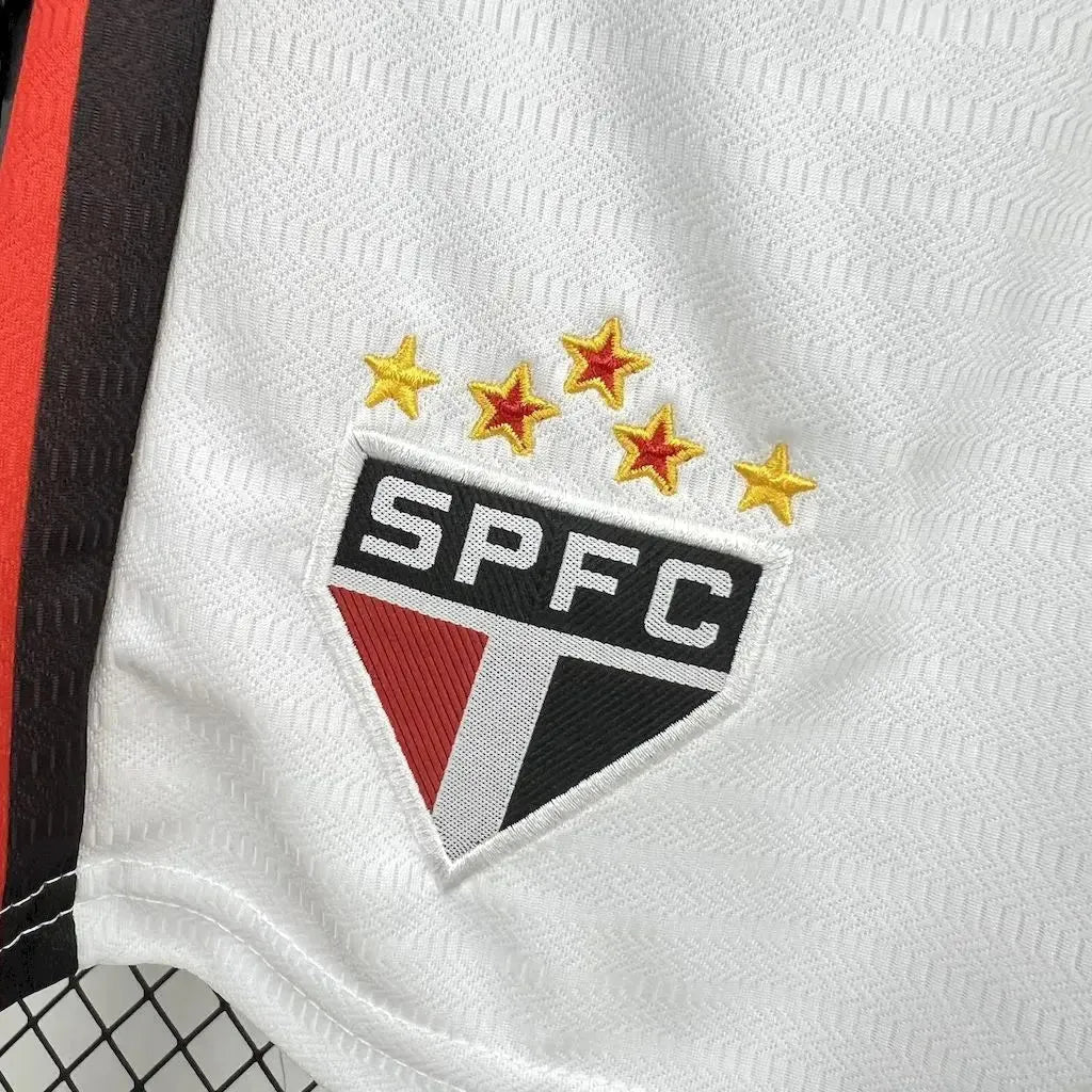 São Paulo Third Away Shirt 24/25 - Black and Red Kids Fan Shirt