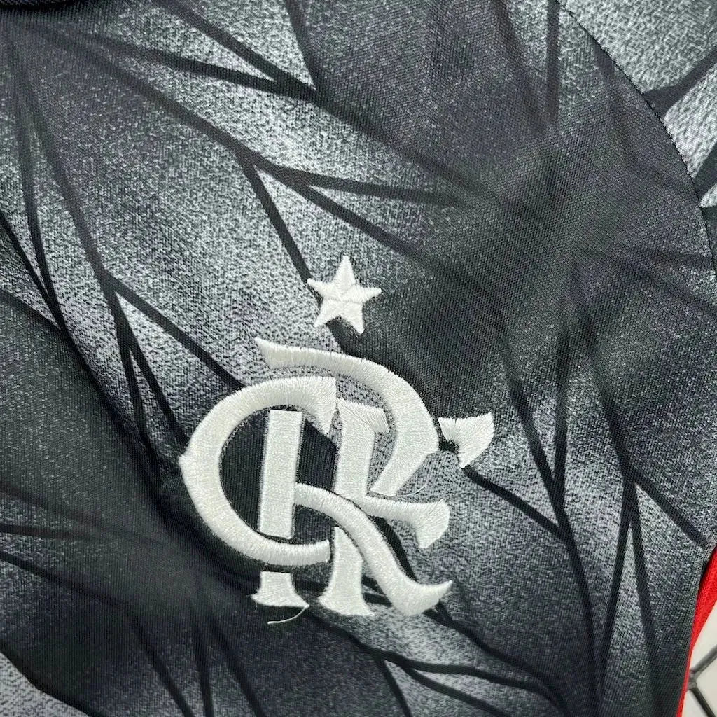 Flamengo Third Away Shirt 24/25 - Kids Fan Shirt Grey