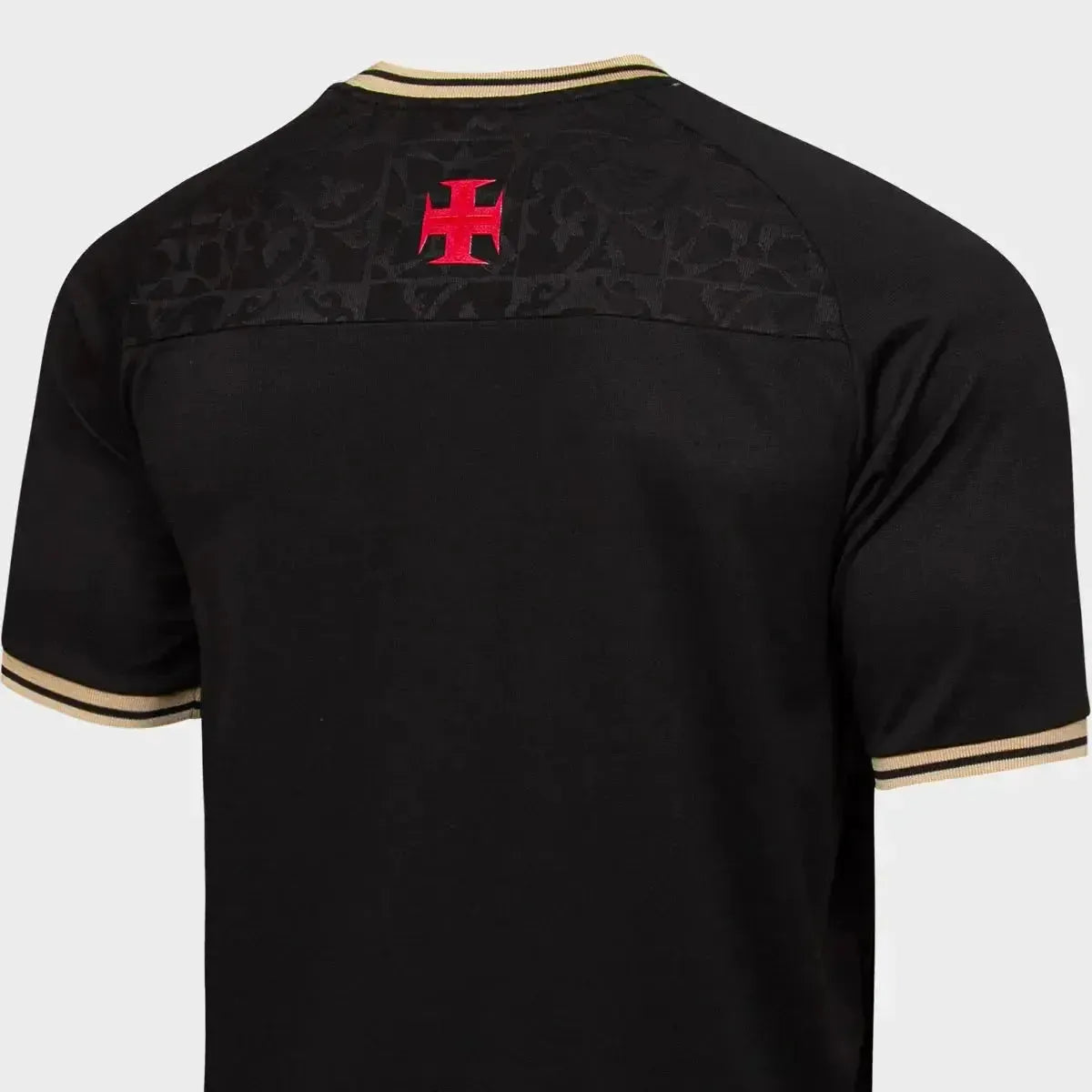 Vasco Goalkeeper Shirt 22/23 - Men's Fan Black and Gold