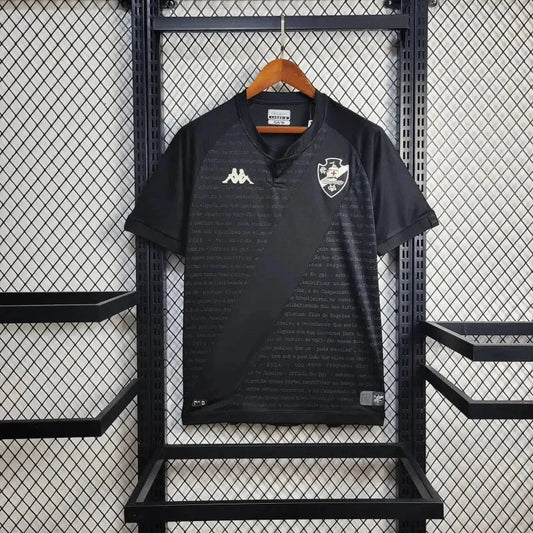 Vasco Goalkeeper Shirt 24/25 - Men's Fan Black + Sponsorships