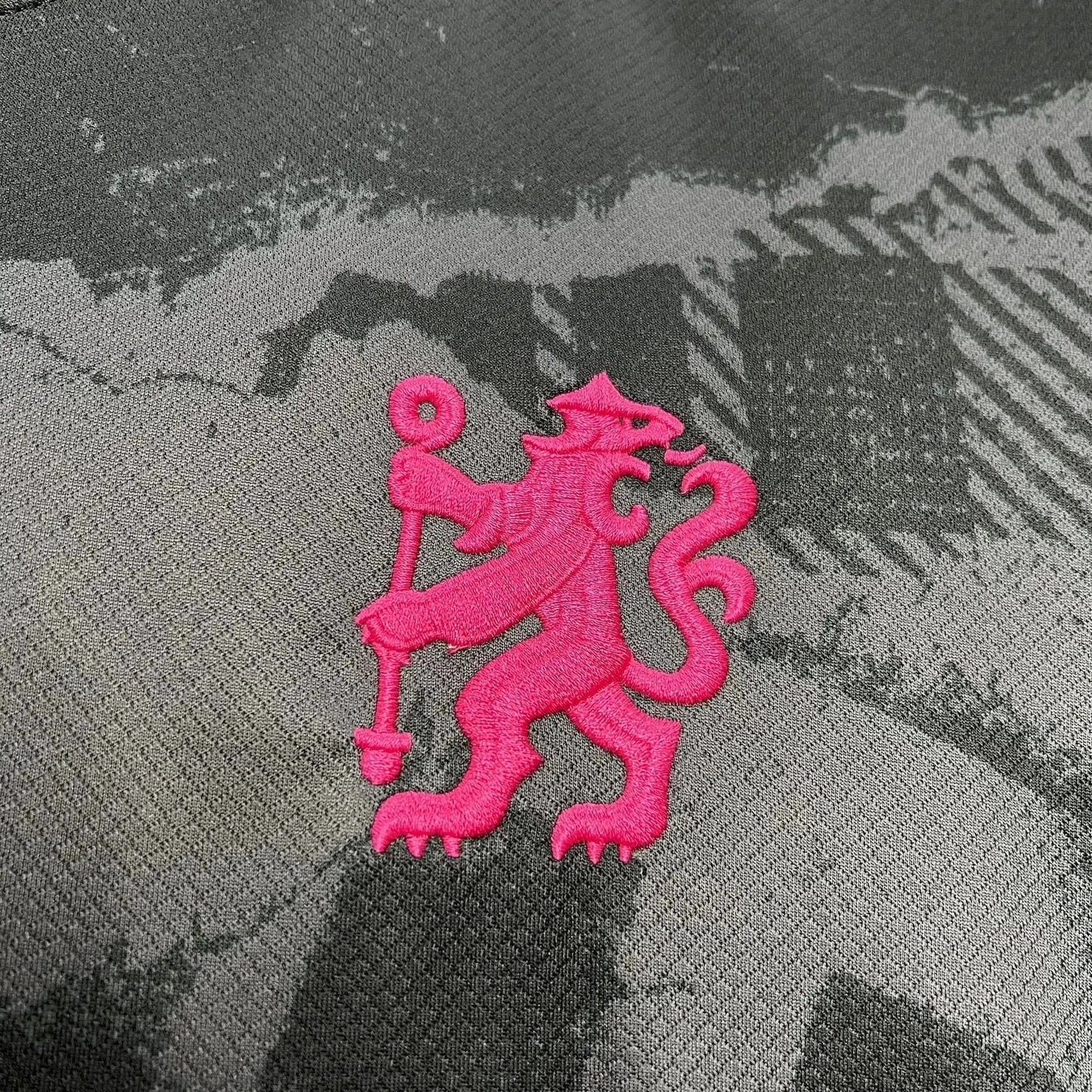 Chelsea Third Away Shirt 24/25 - Men's Fan Black and Pink