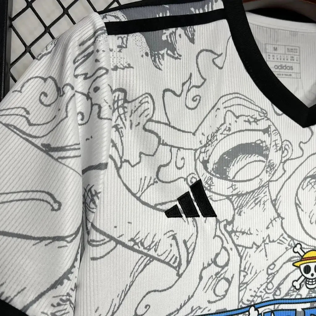 Japan ONE PIECE 24/25 Fan Shirt - Men's White