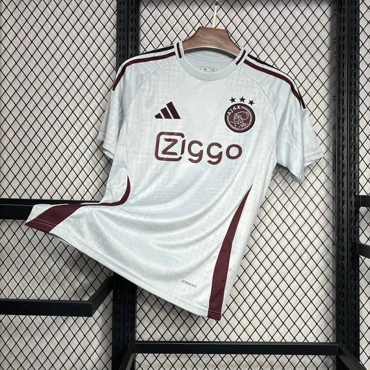 Ajax Third Away Shirt 24/25 - Men's White Fan Shirt