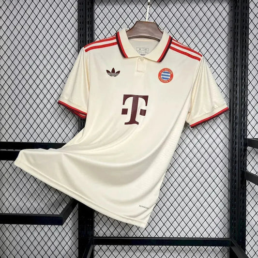 Bayern Munich Third Away Shirt 24/25 - Men's White Fan Shirt