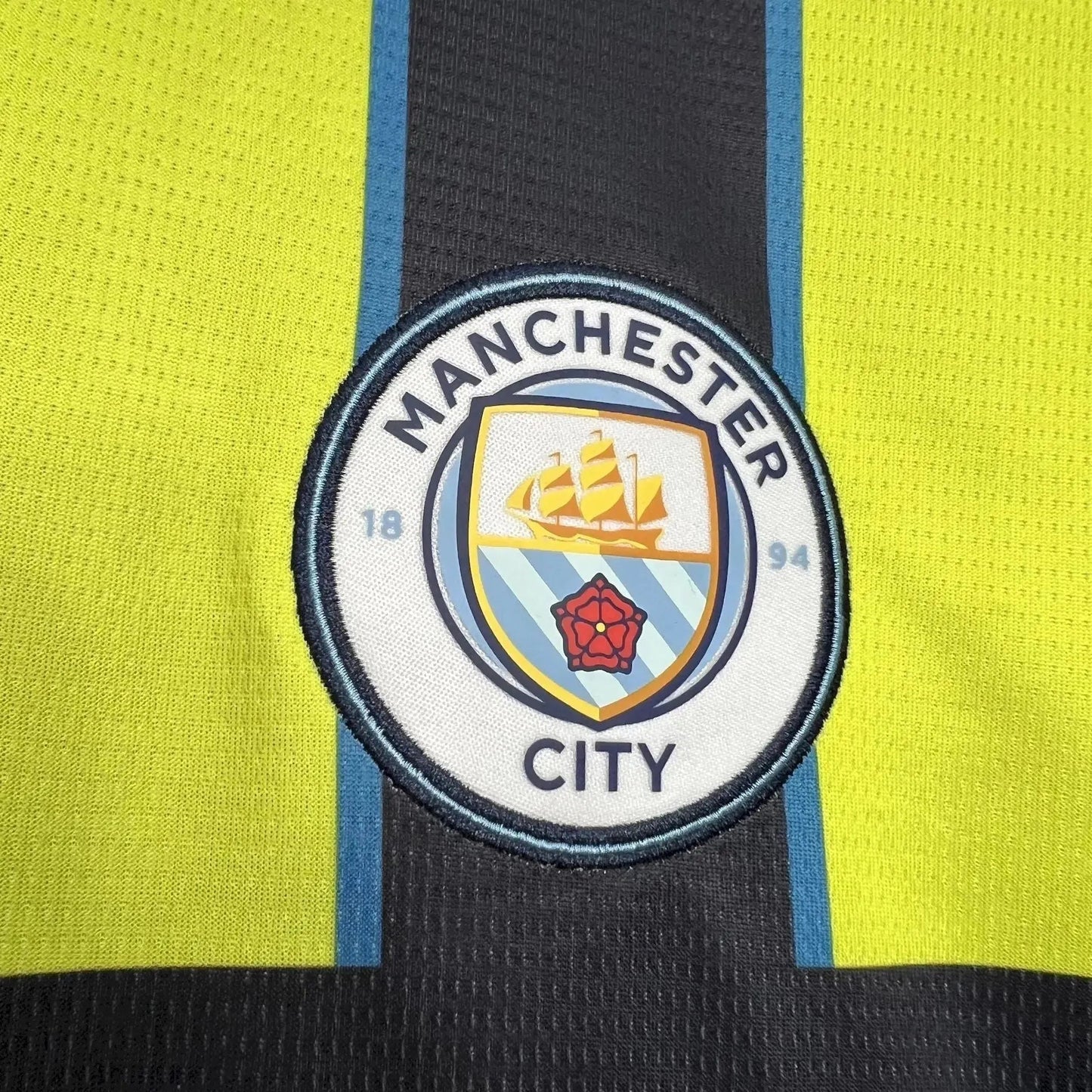 Manchester City Away Shirt 24/25 - Men's Fan Black and Green
